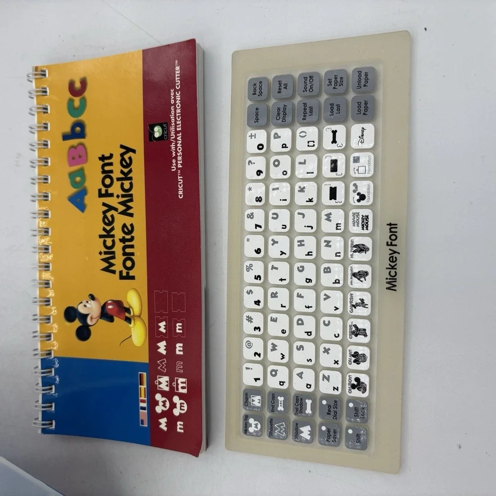 Provo Craft Cricut‎ Mickey and Friends Disney Cartridge 29-0382
